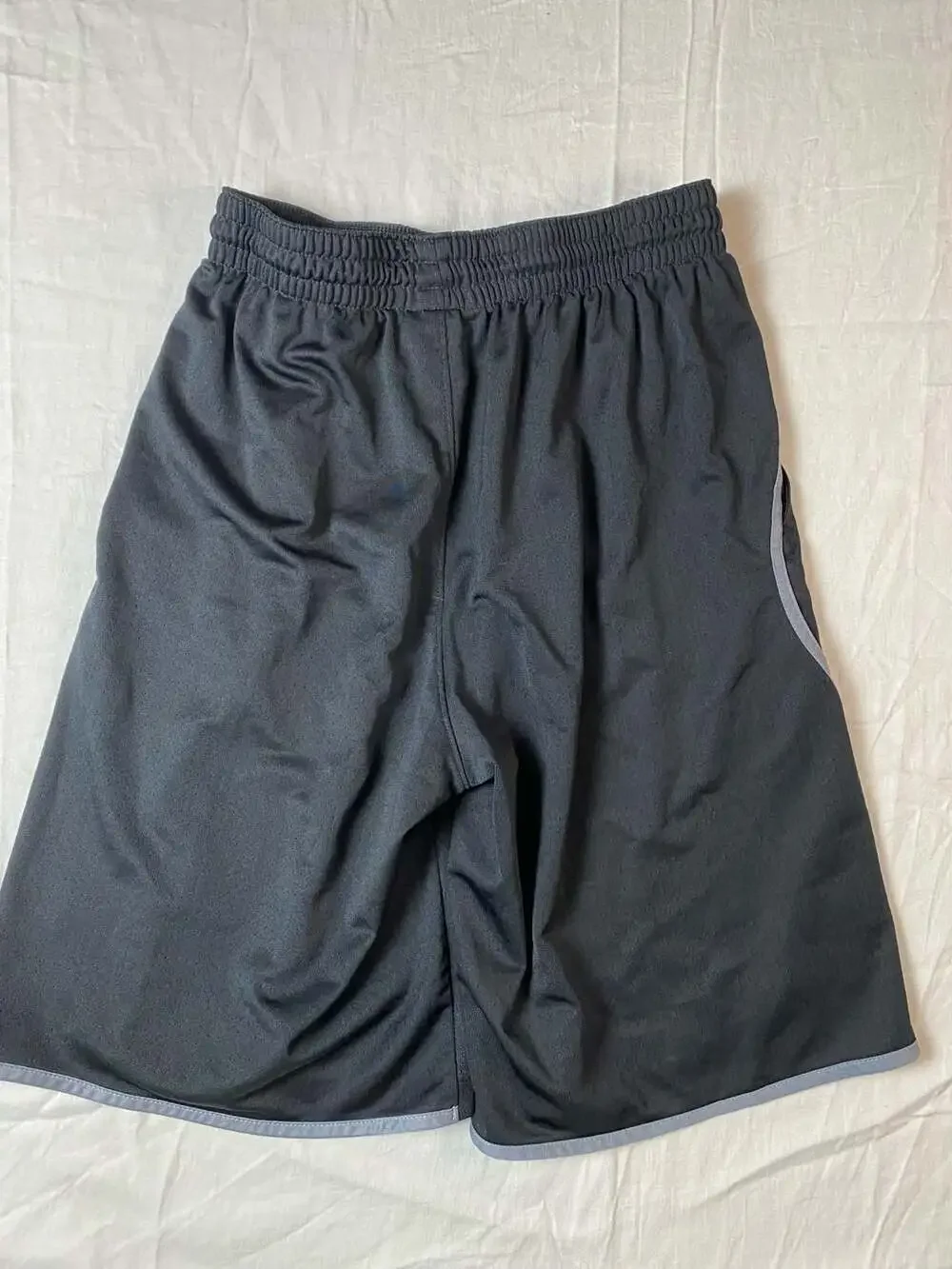 Jordan Dri-FIT Basketball Shorts Black with Grey Piping Men's Size Large (1278)